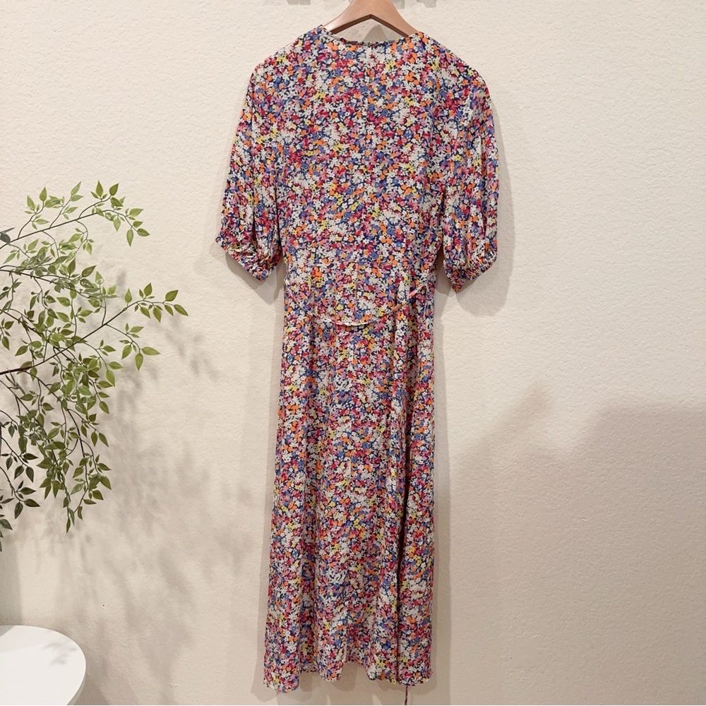 Wild Floral Button Front Midi Dress Fearless | The Fifth Label - Picture 10 of 11